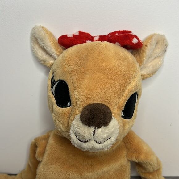 Dan Dee collectors choice Rudolph the red nosed reindeer Velcro huggable plush - Picture 2 of 6